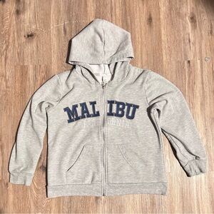 Full Tilt Gray Zip-Up Hoodie for Kids